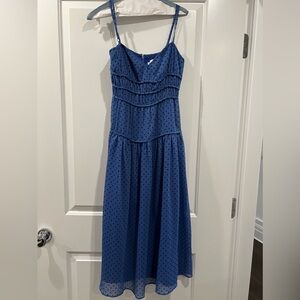 LA MAISON TALULAH LADIES/WOMANS POLKA DOT MIDI DRESS